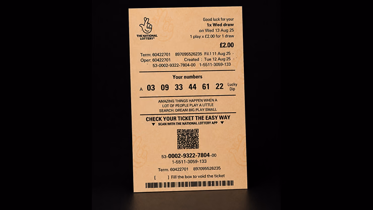 Cosmos UK Lotto Roll by BlackBox Magic Creations - thumbnail 3