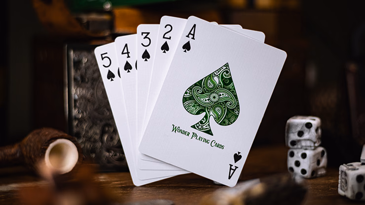 Emerald Wonder Playing Cards - thumbnail 4
