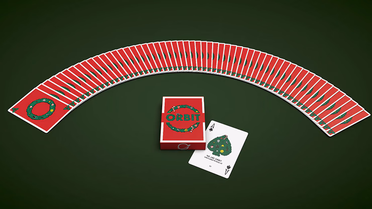 Orbit Christmas V2 Playing Cards - Image 2