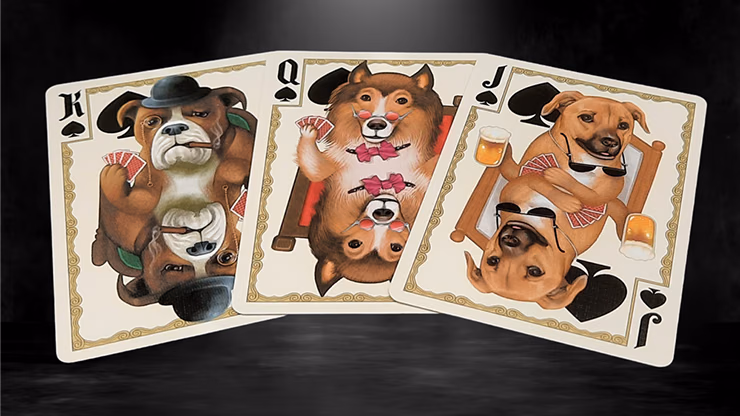 Bicycle Poker Dogs V2 Playing Cards - thumbnail 3