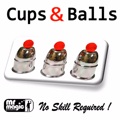 Cups and Balls (Mirror Polish AL) by Mr. Magic - magic trick