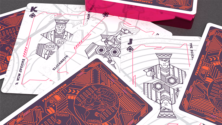 Frankenstein Series Future Edition (Gilded) Playing Cards - thumbnail 3