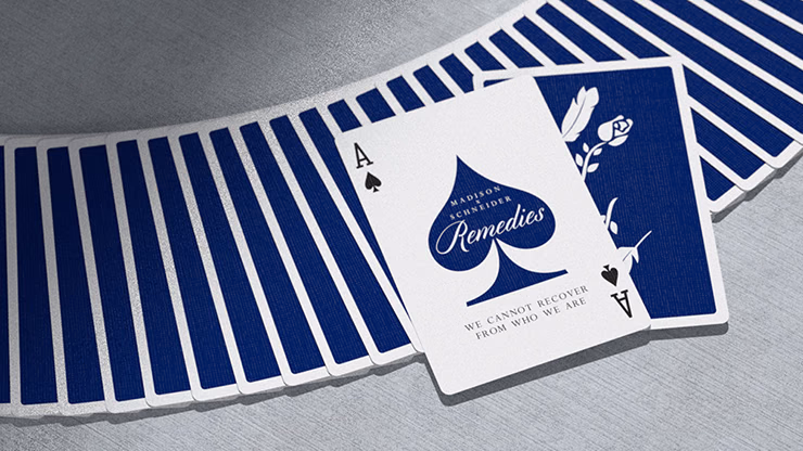 Royal Blue Remedies Playing Cards by Madison x Schneider - thumbnail 4