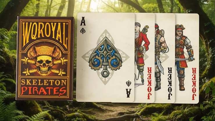 Skeleton Pirates Playing Cards - thumbnail 3