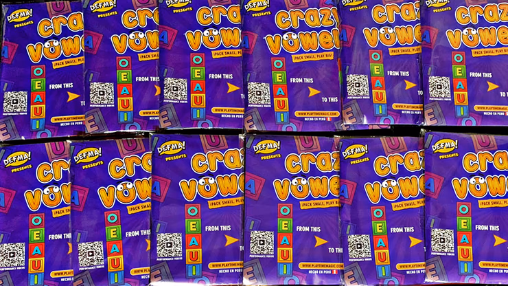 Crazy Vowels by PlayTime Magic DEFMA - thumbnail 4