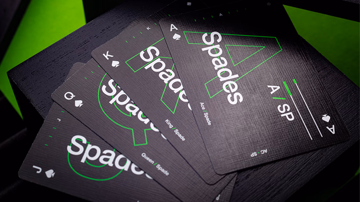 Grid Series Four- Typographic Playing Cards - thumbnail 4