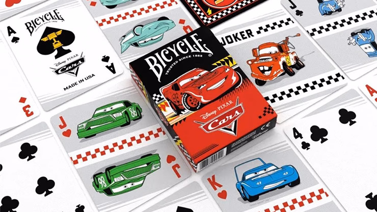 Bicycle Disney Cars Playing Cards by US Playing Card Co - Image 2