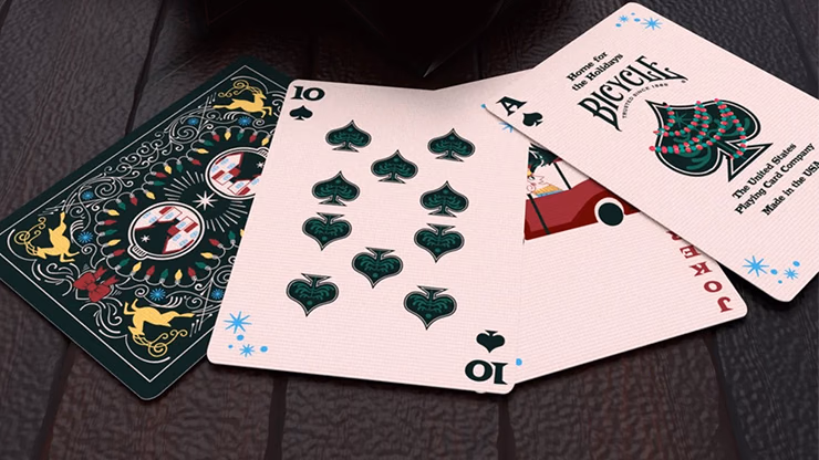Bicycle Home for the Holidays Playing Cards by US Playing Cards - thumbnail 3