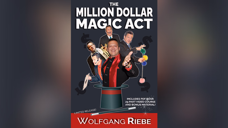 The Million Dollar Magic Act by Wolfgang Riebe mixed media DOWNLOAD - magic trick
