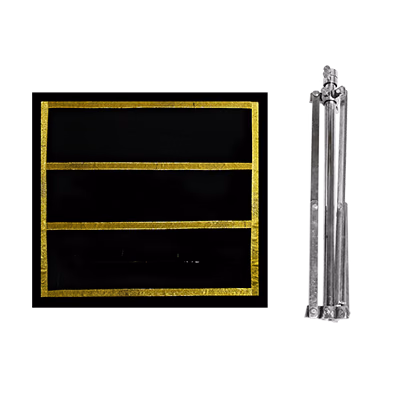 Black Art Table (moving well) - Image 2