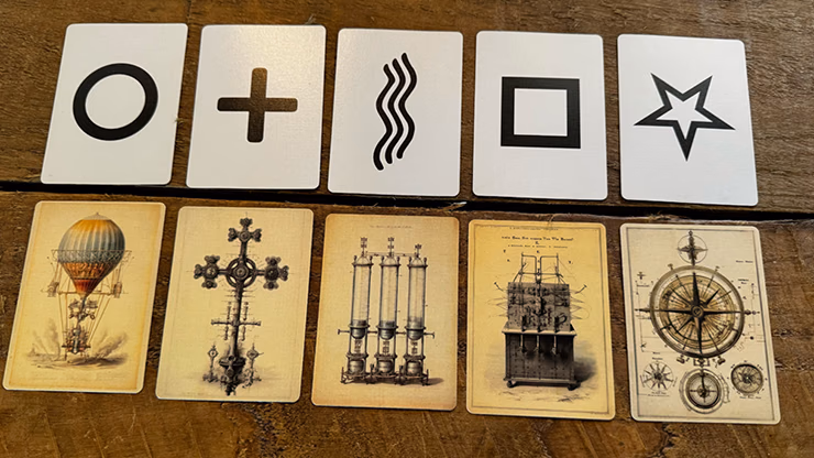 Dr Nevin's Psychic Testing Cards (ESP Set) by Dead Rebel Productions - thumbnail 3