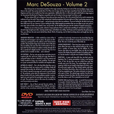 Master Works of Conjuring Vol. 2 by Marc DeSouza - DVD - Image 2