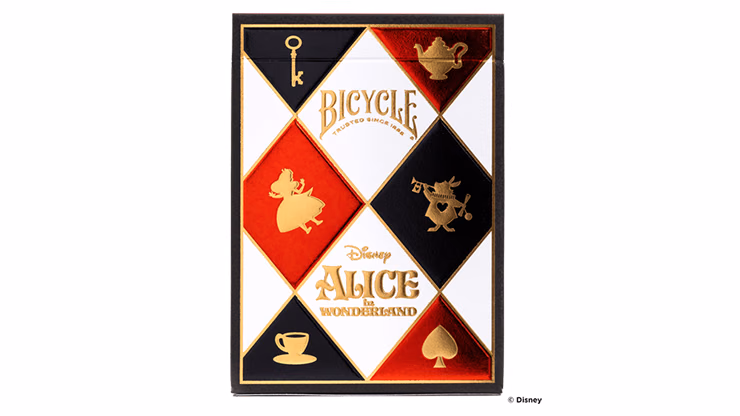 Bicycle Disney Alice in Wonderland Playing Cards by US Playing Card Co - Image 2
