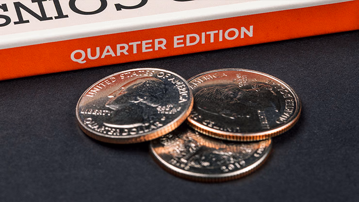 Triad Coins (Quarter) by Joshua Jay and Vanishing Inc. - thumbnail 5