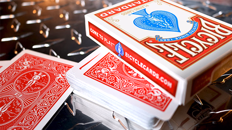 Bicycle Standard Red Poker Cards (New Box) - thumbnail 3