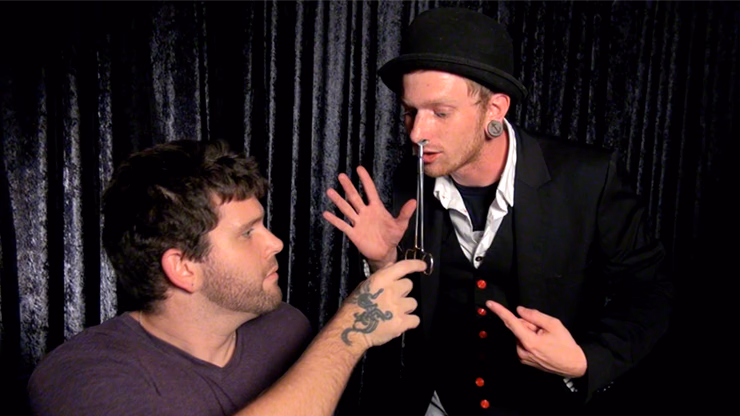 Coin Thru Nose by Tyler Sutter & The Magic Estate - Trick - thumbnail 3