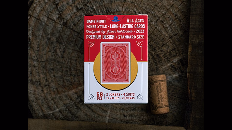 Desert Design (Ruby Red) Playing Cards - thumbnail 6