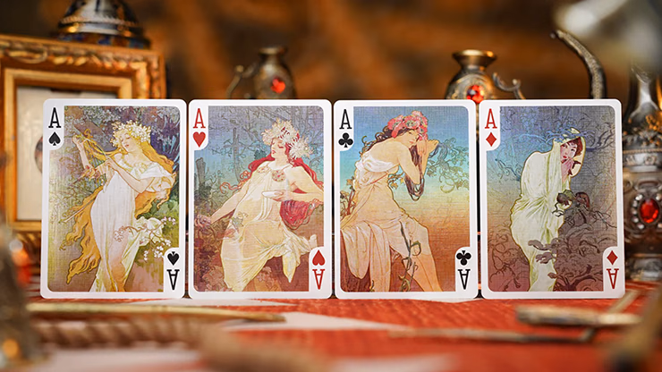 Mucha Special Edition Playing Cards by 52 MUSÉE - thumbnail 4