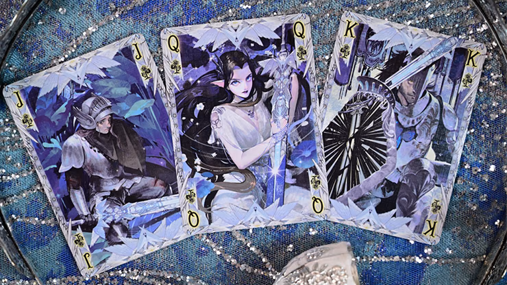 King Arthur V2 (Silver Fairyland) Playing Cards by KING STAR - thumbnail 4