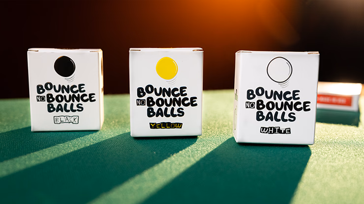 Bounce no Bounce Balls BLACK by Murphy's Magic - Trick - thumbnail 4