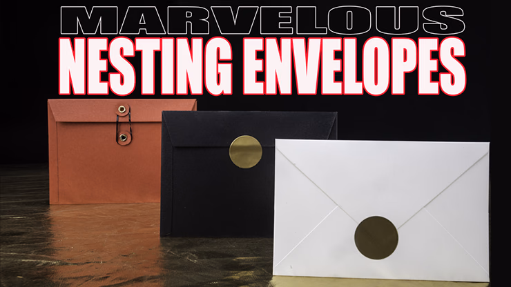 Marvelous Nesting Envelopes (Gimmicks and Online Instructions) by Matthew Wright - Trick - Image 2