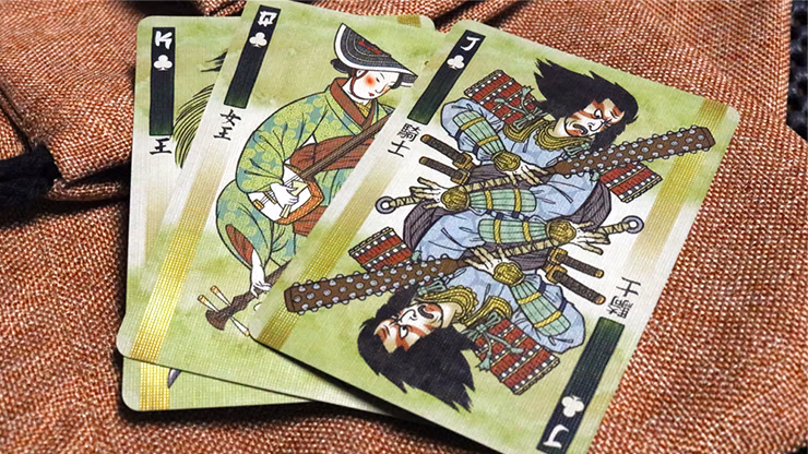 RONIN (Club Clan Edition Green) Playing Cards by Kings Wild Project - thumbnail 4