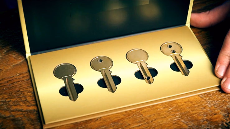 Keymaster Brass (Gimmicks and Online Instructions) by Craig Petty - Trick - Image 2