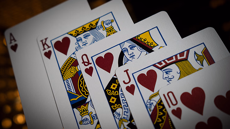 Limited Edition Cherry Casino (Monte Carlo Black and Gold) Numbered Seals Playing Cards by Pure Imagination Projects - thumbnail 5