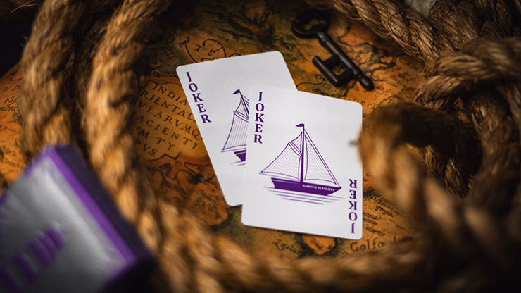 Lighthouse Dusk Playing Cards by EmilySleights - thumbnail 3