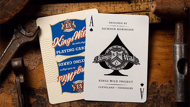 Gilded No.13 Table Players Vol.43 Playing Cards by Kings Wild Project - thumbnail 4