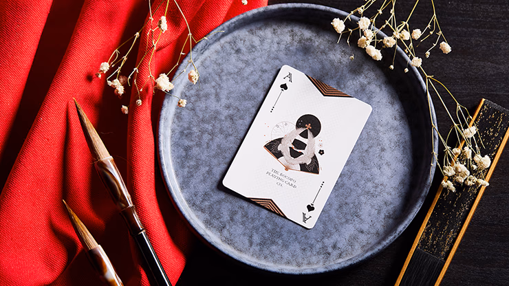 Oriental Memory Black playing Cards - thumbnail 4