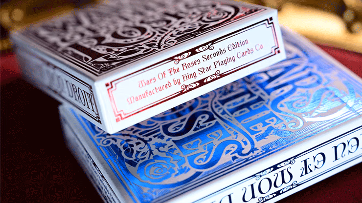 Wars of the Roses (Blue Tuck-2nd Edition Edge-dyed) Playing Cards - thumbnail 6