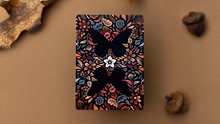 Butterfly Seasons Marked Playing Cards (Fall) by Ondrej Psenicka - Image 2