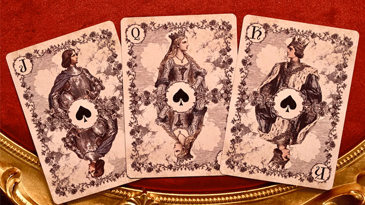 Wars of the Roses (Blue Tuck-2nd Edition Edge-dyed) Playing Cards - thumbnail 3