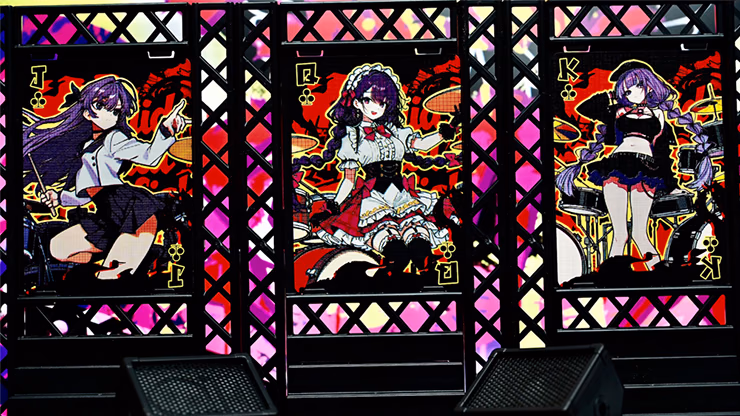 Akiba Frenzy! - Band Girls (Drummer) Playing Cards - Image 2