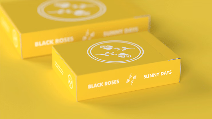 Black Roses Sunny Days Mini Playing Cards - thumbnail 5