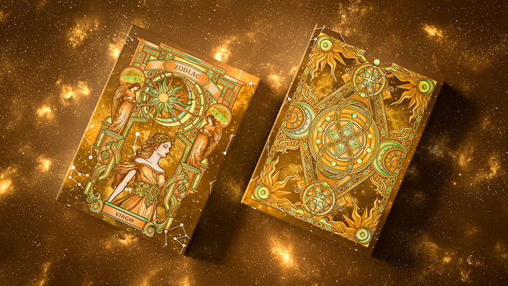 Zodiac (Virgo) Luminous Edition Playing Cards by TCC - Image 2