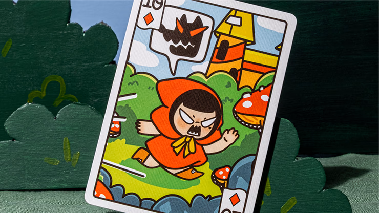 Bicycle Paper Royals Red Riding Hood Playing Cards by RunIt Decks - thumbnail 4