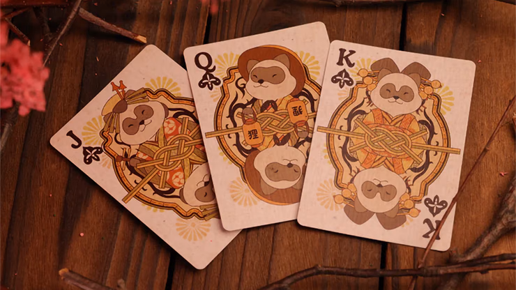 Tanuki Yukaku (Oiran-Dochu) Playing Cards - thumbnail 3