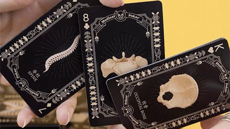 Medical Poker (Black) Playing Cards - thumbnail 3