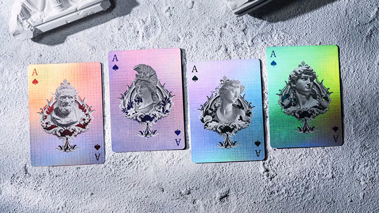 Alabaster Athena HOLO Playing Cards by TCC Fashion - thumbnail 6