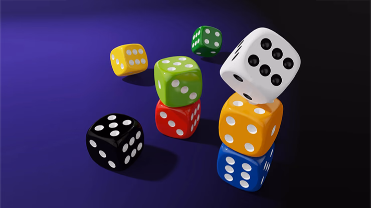 Magnetic Die (White) by Iarvel Magic - thumbnail 5