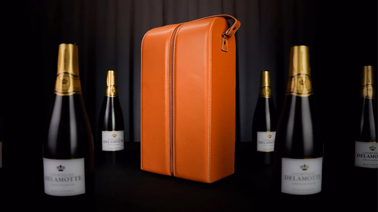 Miracle Wine Bottles Champagne Model Complete Set with Case by TCC Magic - Image 2