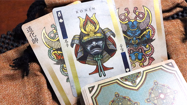 RONIN (Heart Clan Edition Red) Playing Cards by Kings Wild Project - thumbnail 5