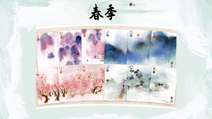 Bicycle Seasons (Spring Edition) Playing Cards - thumbnail 4