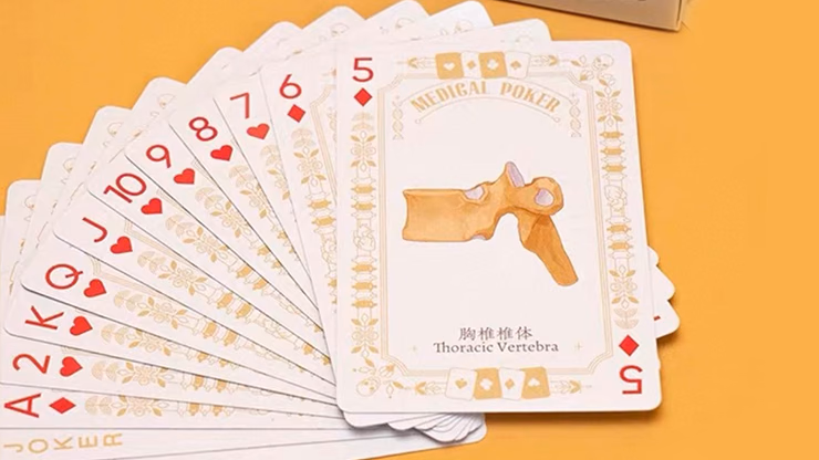 Medical Poker (White) Playing Cards - thumbnail 3