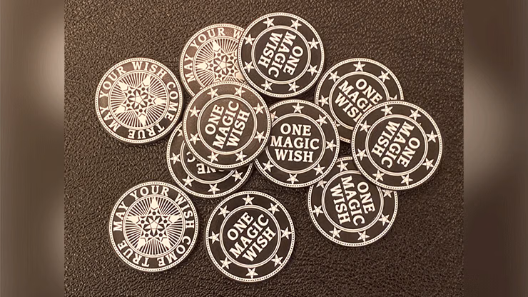 Giveaway Magic Wishing Coins (20 Plastic Coins) by Alan Wong - Image 2