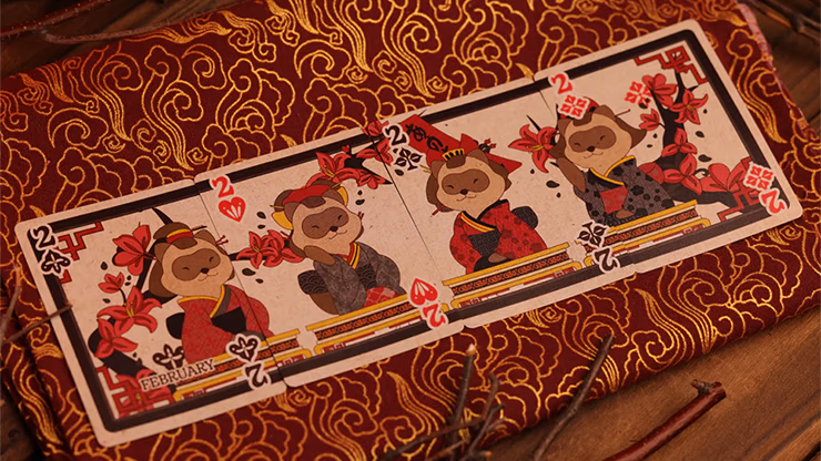Tanuki Yukaku (Hanafuda) Playing Cards - thumbnail 5