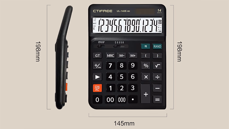 Electricks Quantum Calculator (Black) - Image 2