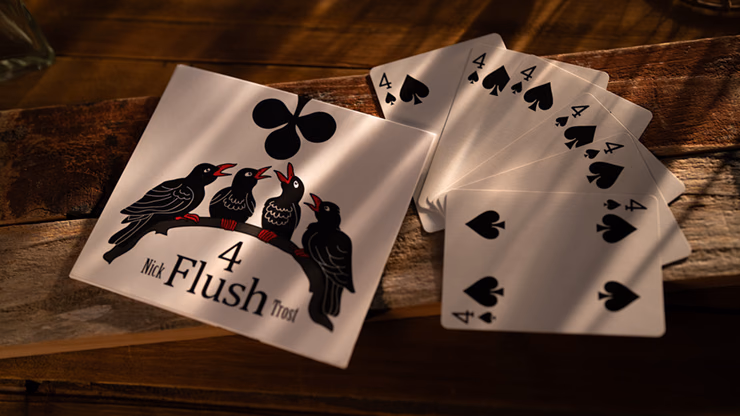 4 FLUSH BLUE by Nick Trost and Murphy's Magic - Trick - Image 2
